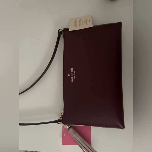 Kate Spade Maroon Purse - Picture 2 of 5